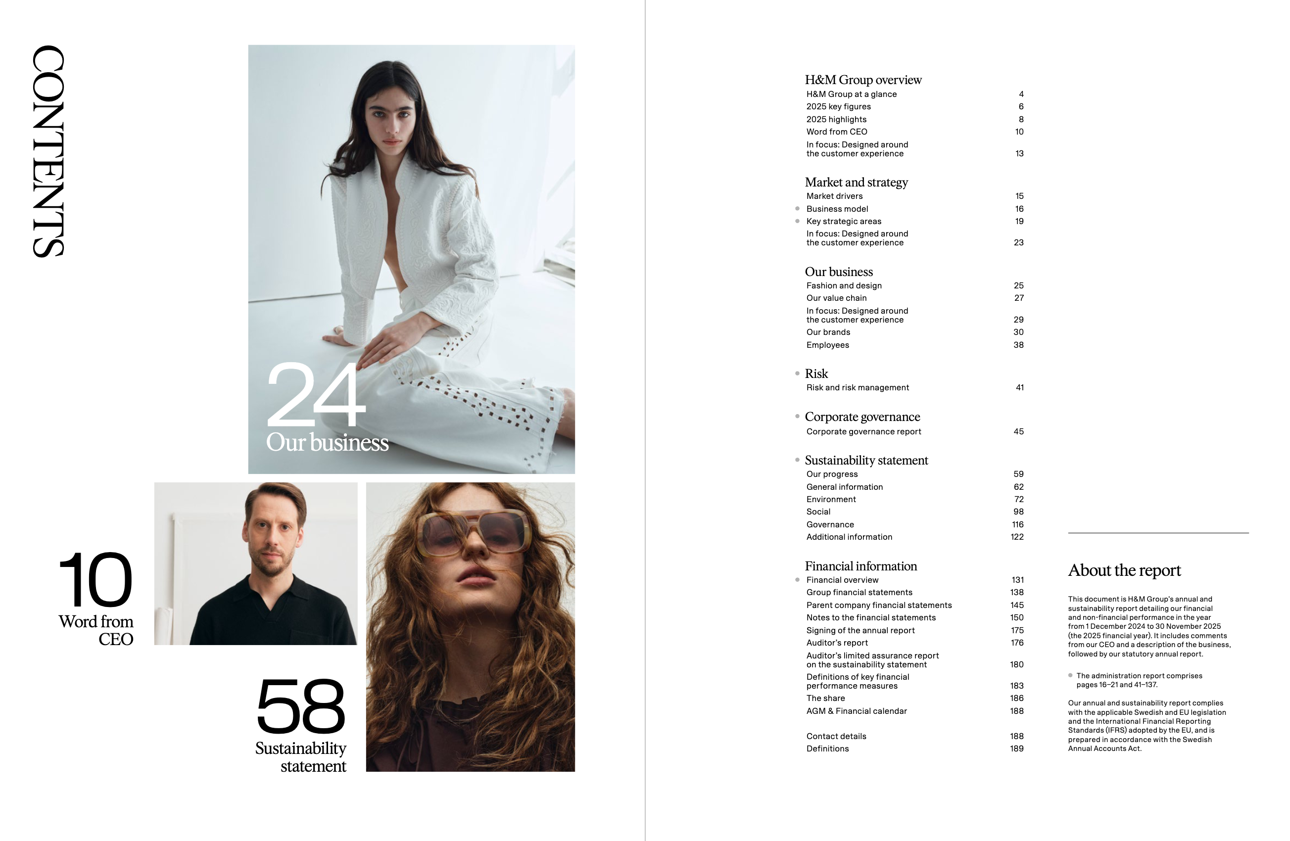 Annual & Sustainability Report 2025 – H&M Group | Document Inspiration ...